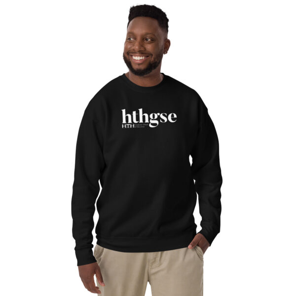 Unisex Crew Neck Sweatshirt (white logo)